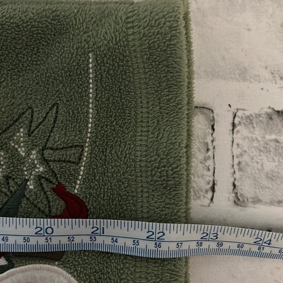 Croft & Barrow Sport Women’s Green Fleece Jacket Snowman Embroidered Size Small - Picture 13 of 13